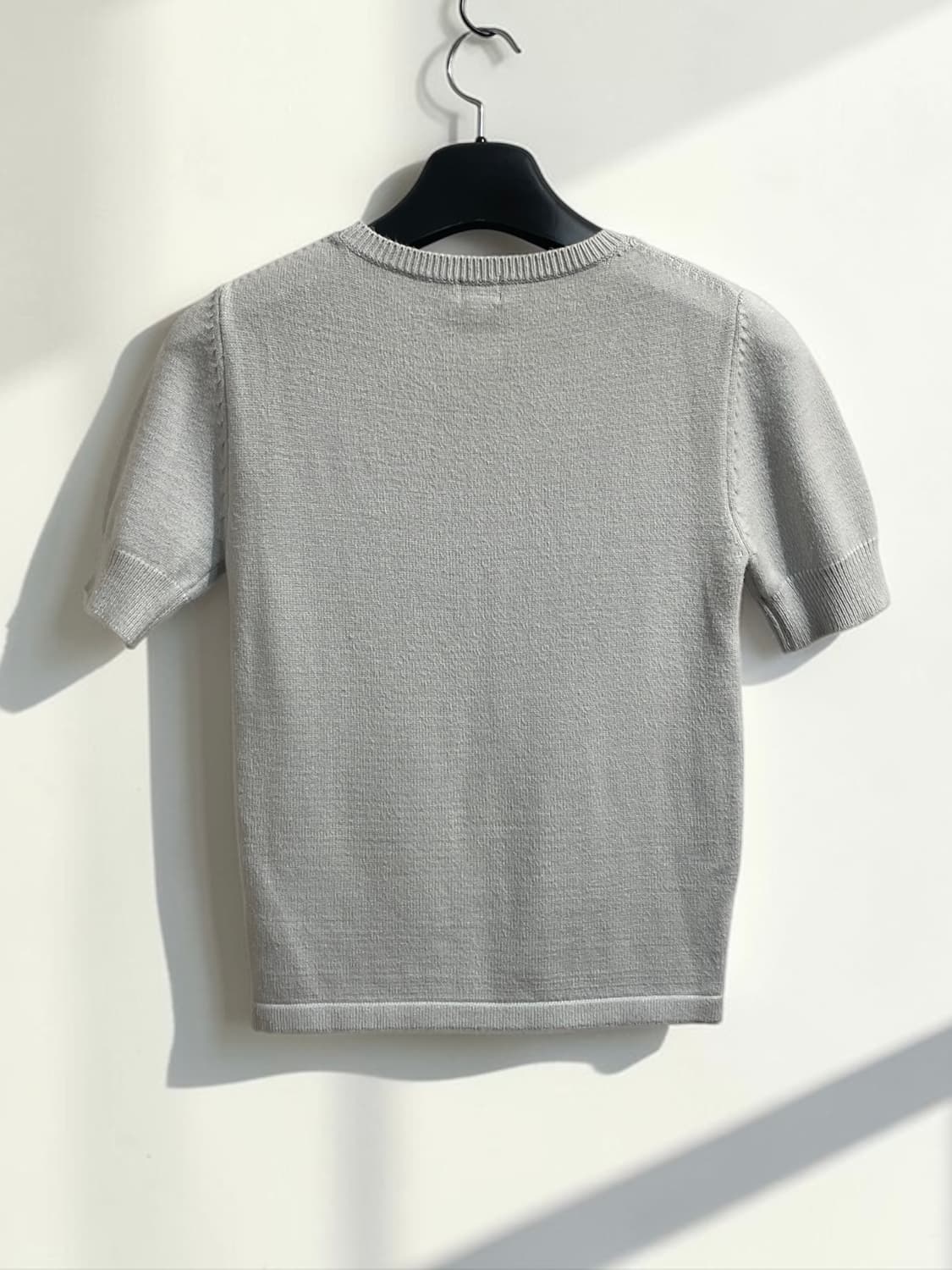 시에 슬리브 니트 탑 상품이미지2