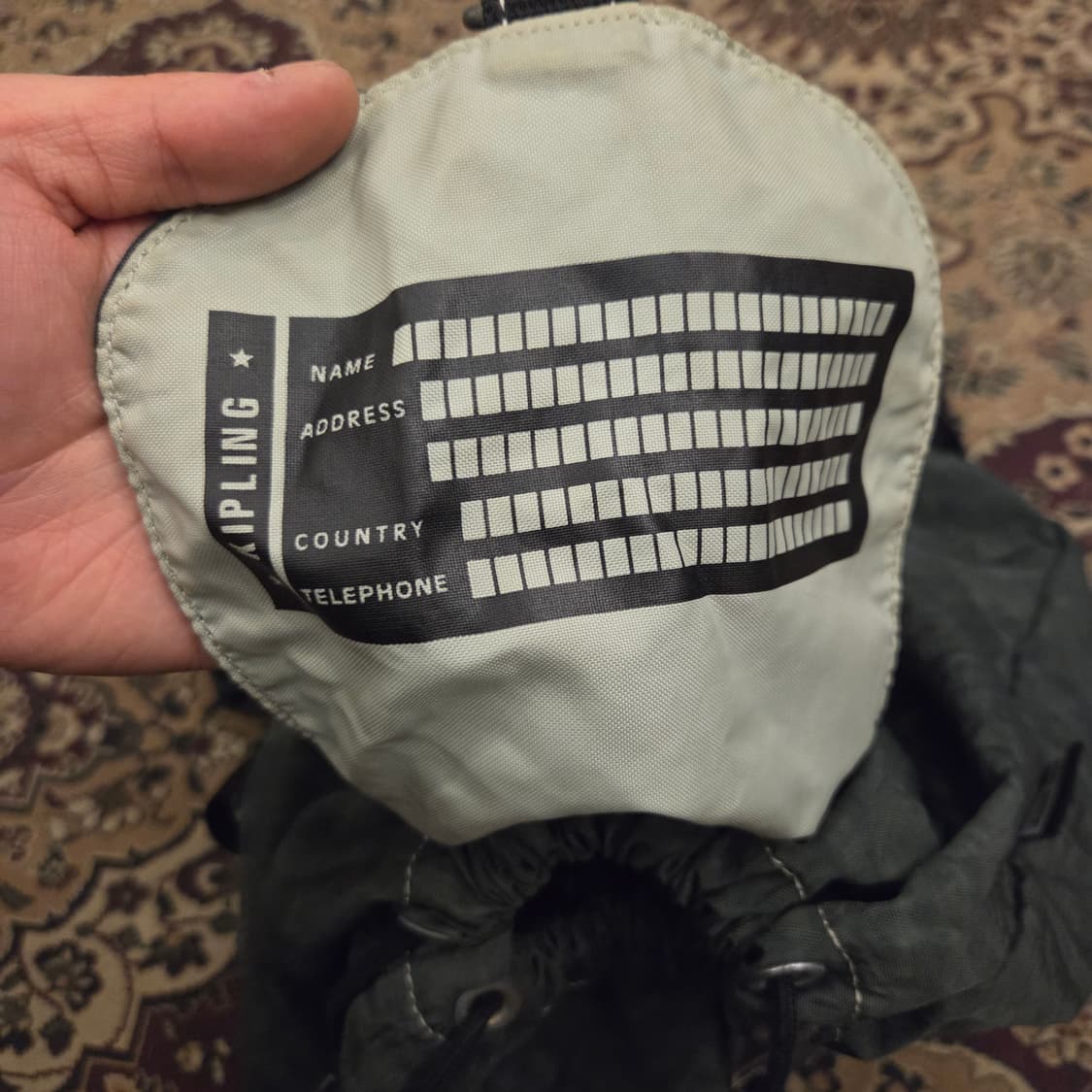 키플링 백팩 럭색 복조리가방  상품이미지6