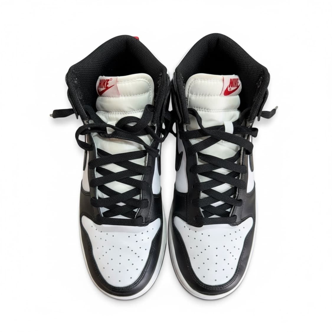 나이키 덩크 하이 레트로 블랙/화이트 250 상품이미지1