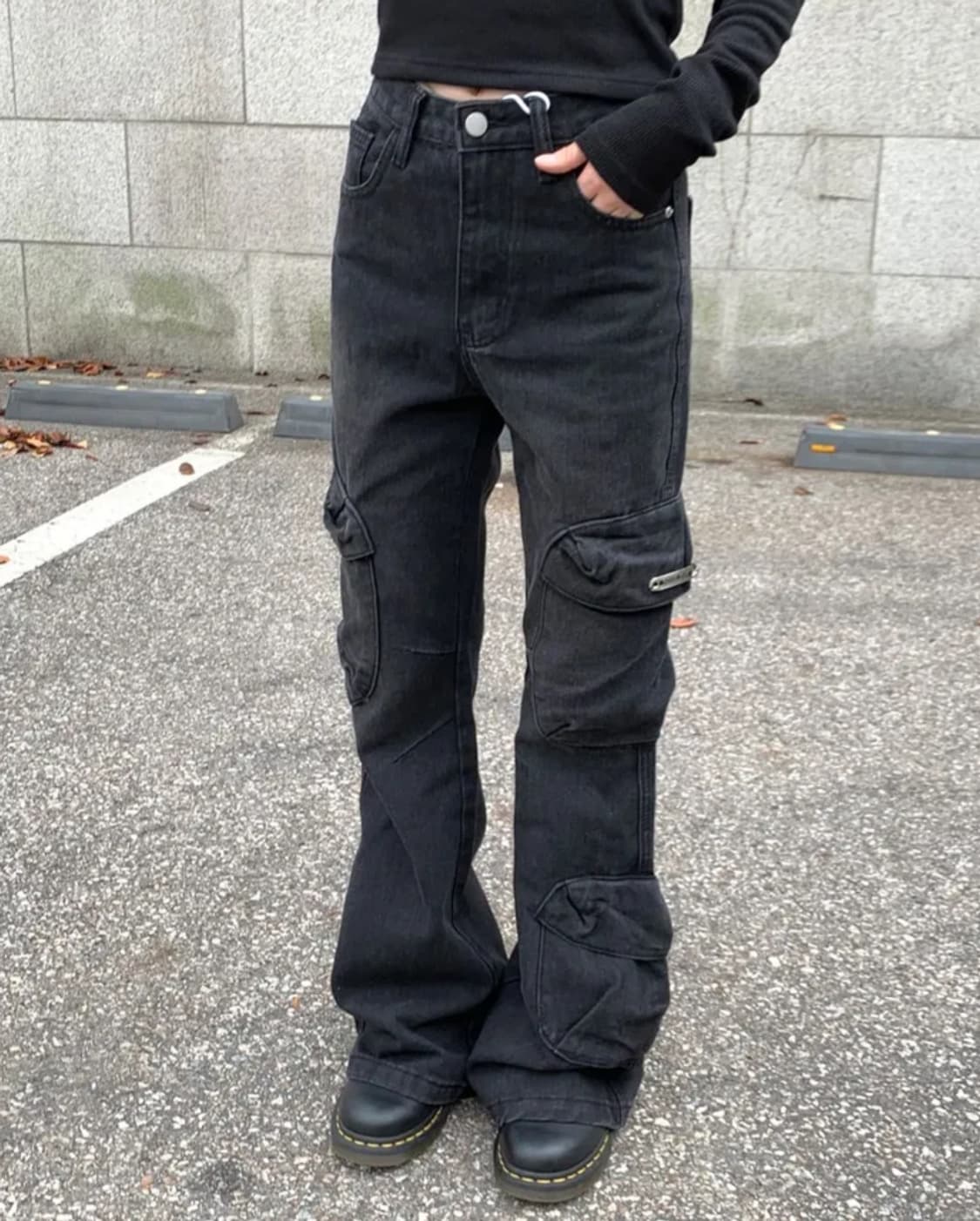 카고 부츠컷 팬츠 상품이미지2