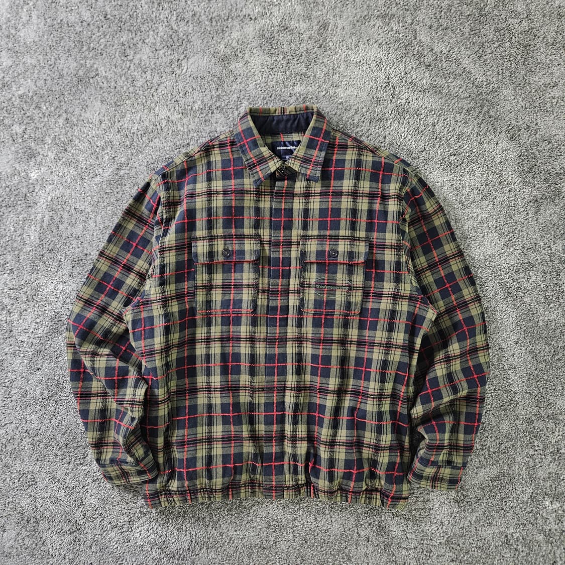 [무료배송] thisisneverthat 체크 패턴 자켓 상품이미지1