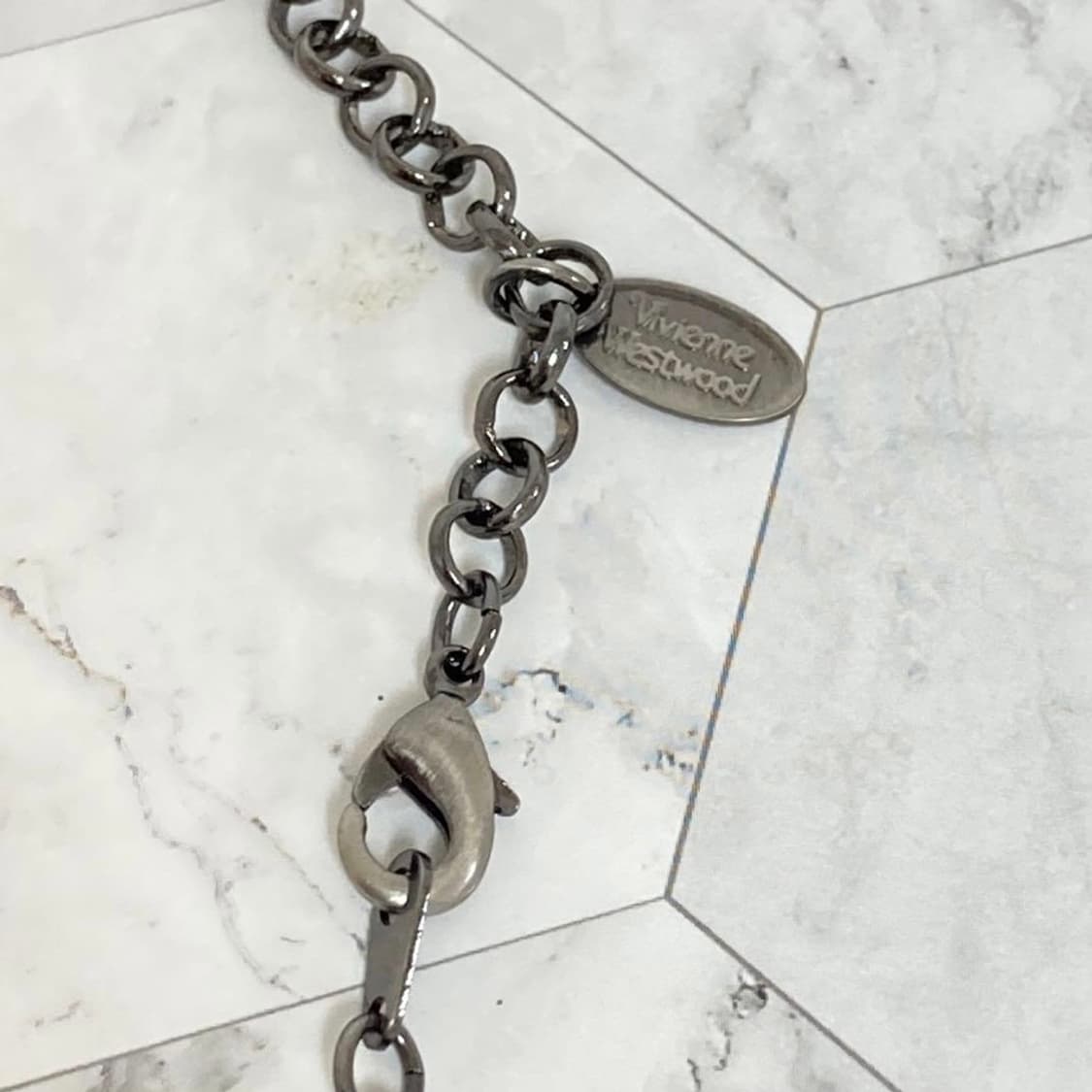 비비안웨스트우드 아카이브 자수정 천연석 orb 팬던트 목걸이 (새상품) 상품이미지3