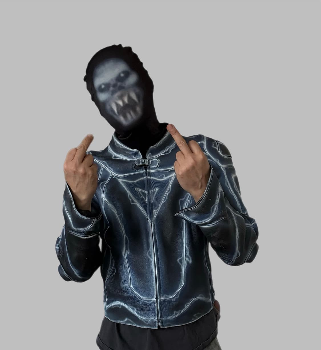 (레어) Brennan jones 고스트 몽키 3D 디지털 페이스마스크 상품이미지2