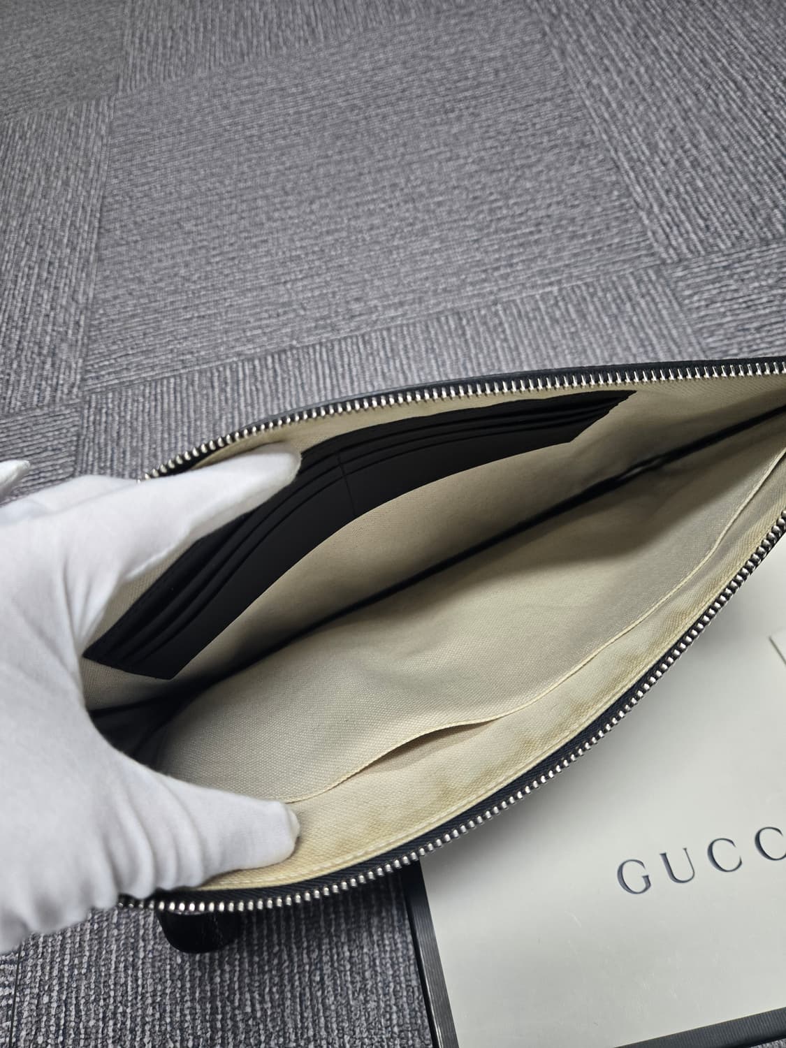 [특가][정품]구찌 꿀벌 클러치백 상품이미지6