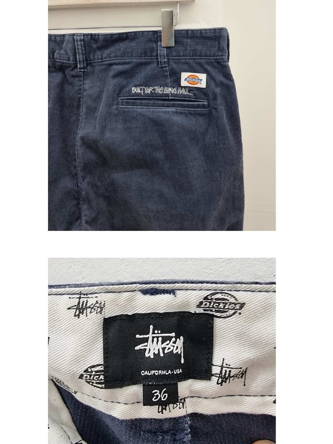 정품 STUSSY X Dickies 스투시x디키즈 상품이미지5