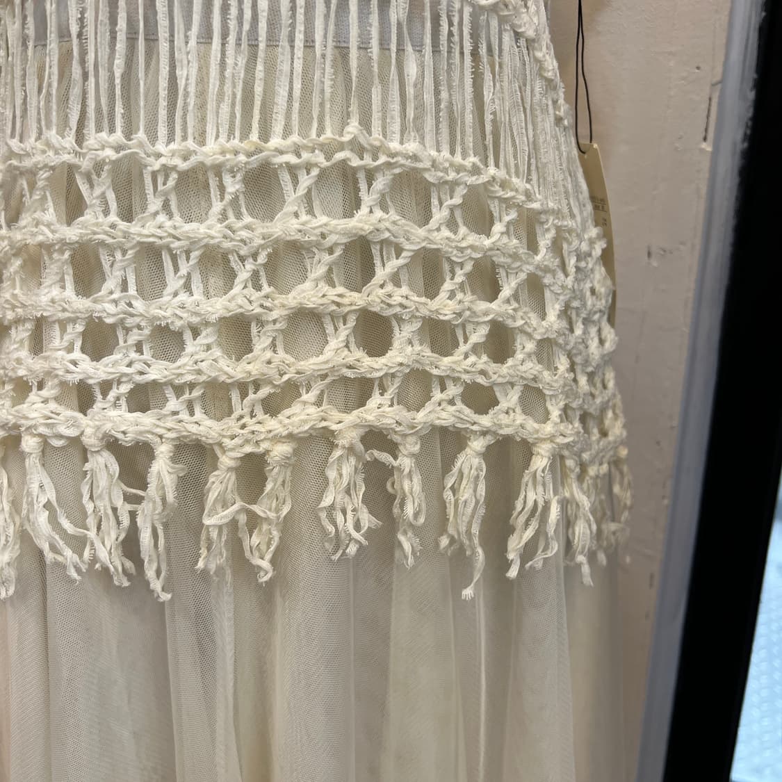 프린지 크로쉐 니트 상품이미지6