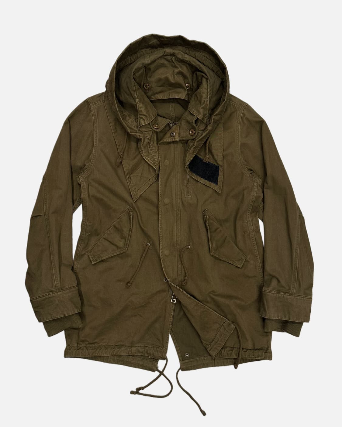 brown hood field parka 상품이미지1