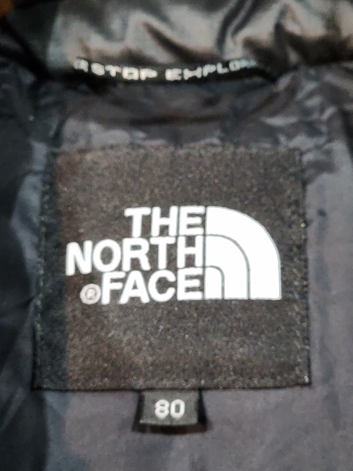 (M) 노스페이스 눕시패딩 점퍼 블랙 거위털 700 구스다운 자켓  상품이미지3