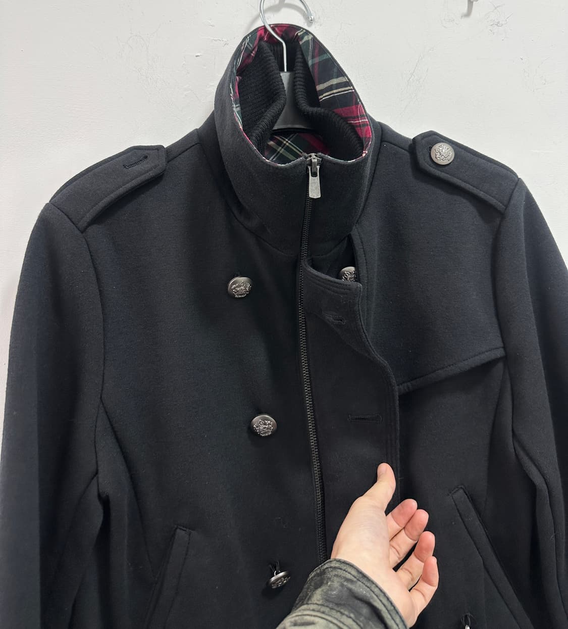 PINCPONC black double breasted buttoned  상품이미지6