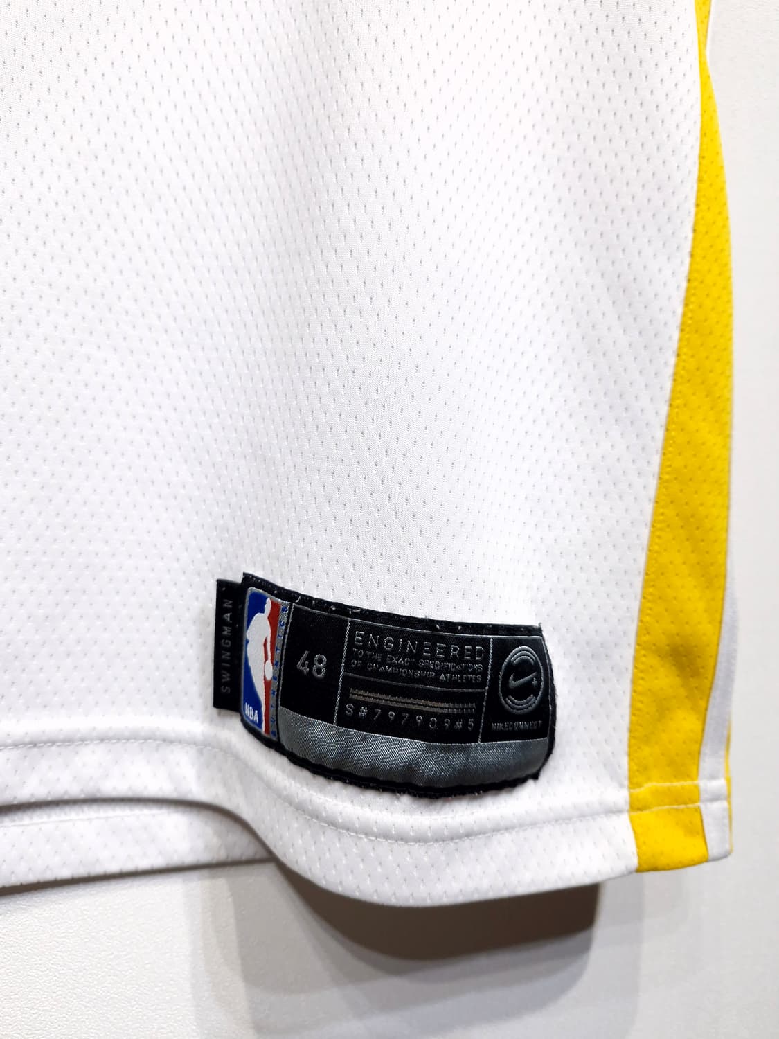 나이키xNBA 골든스테이트 워리어스 골스 스테판커리 스윙맨 져지(L) 상품이미지5