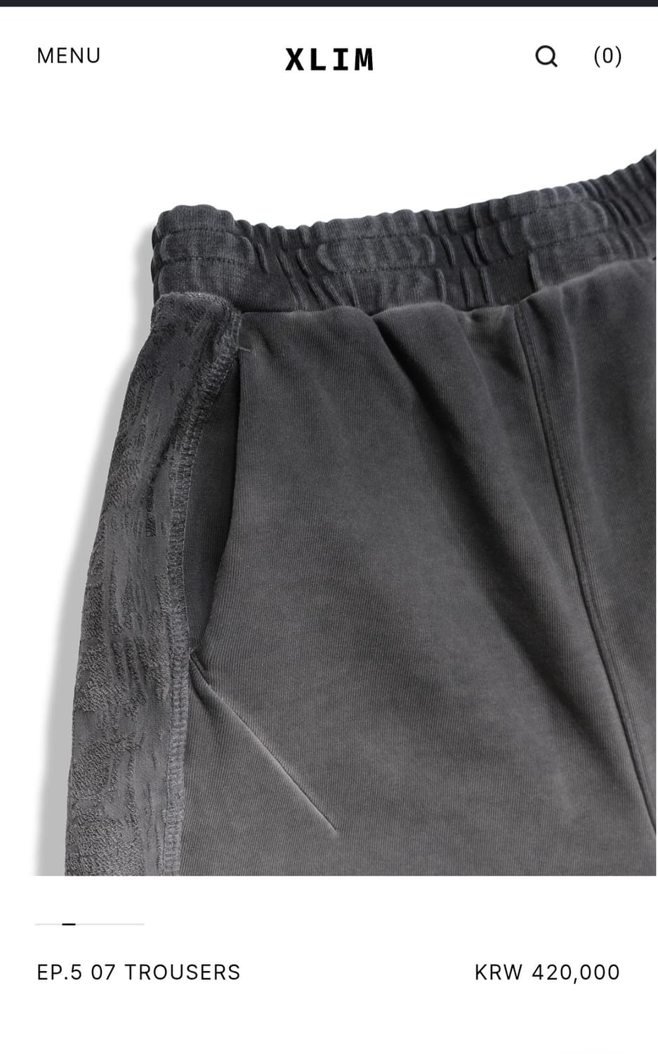 Xlim ep5 07 trousers 상품이미지3