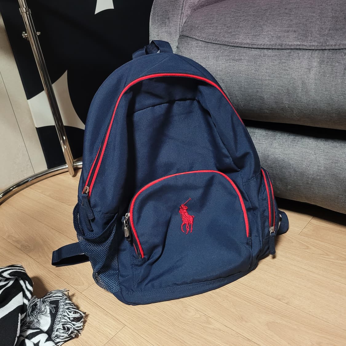 폴로 단종백) 폴로 랄프로렌 백팩 네이비 상품이미지4
