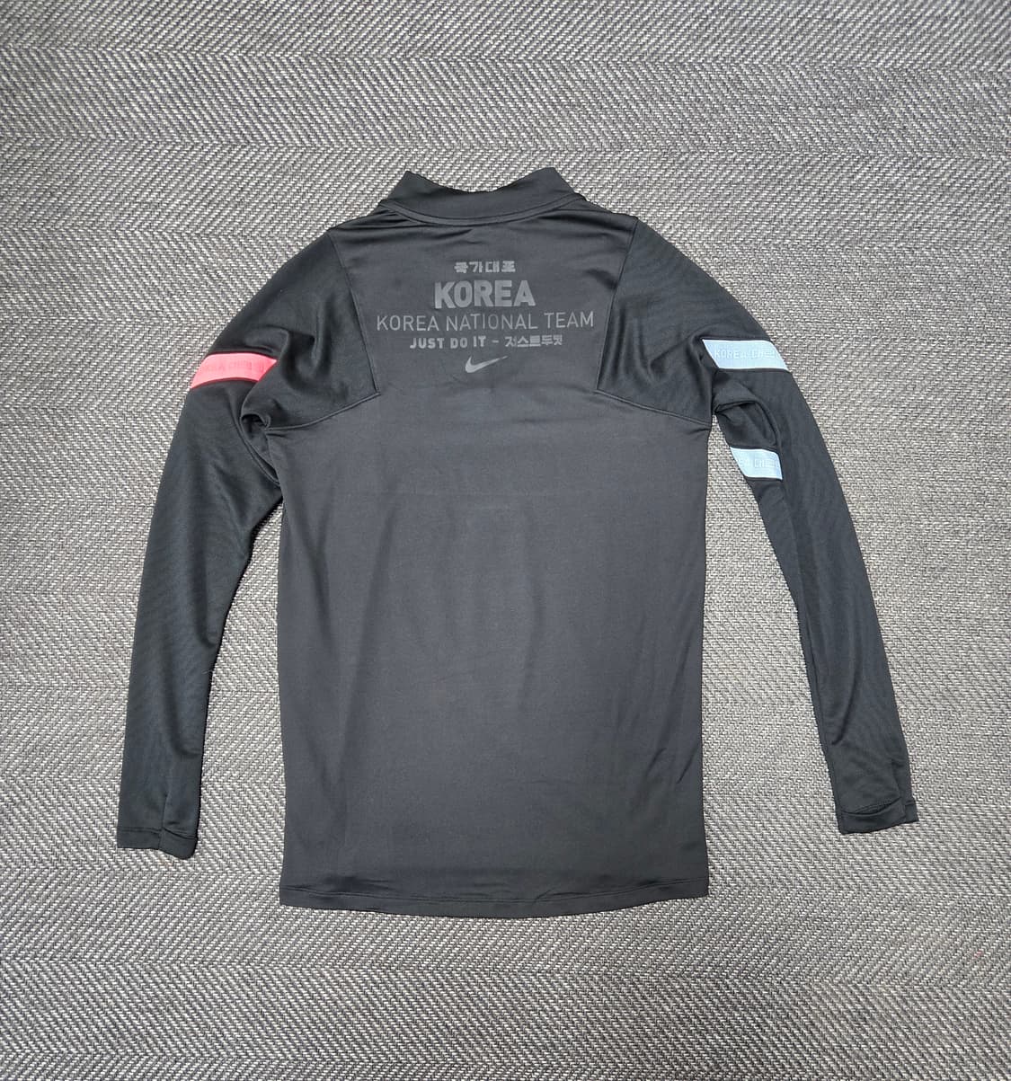 나이키 대한민국 축구 트레이닝 탑 블랙 나이키 국가대표 드릴탑 상품이미지2