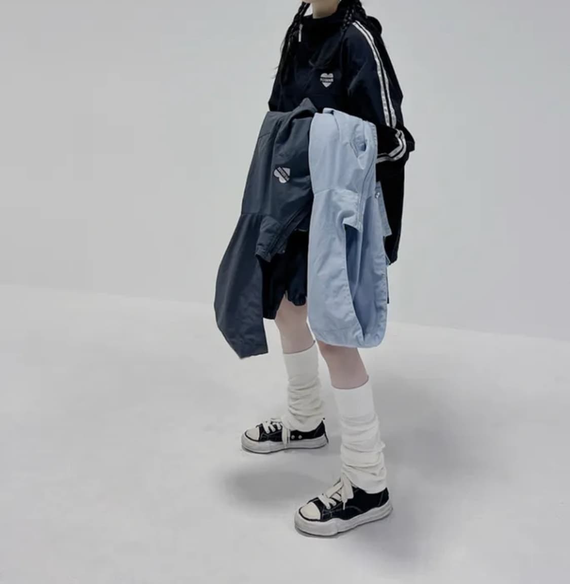 90센스 바람막이 집업 블랙 상품이미지3