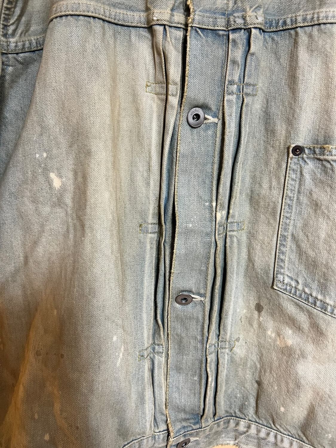 [48]24AW 아프레쎄 1st 데님자켓 블리치 상품이미지3