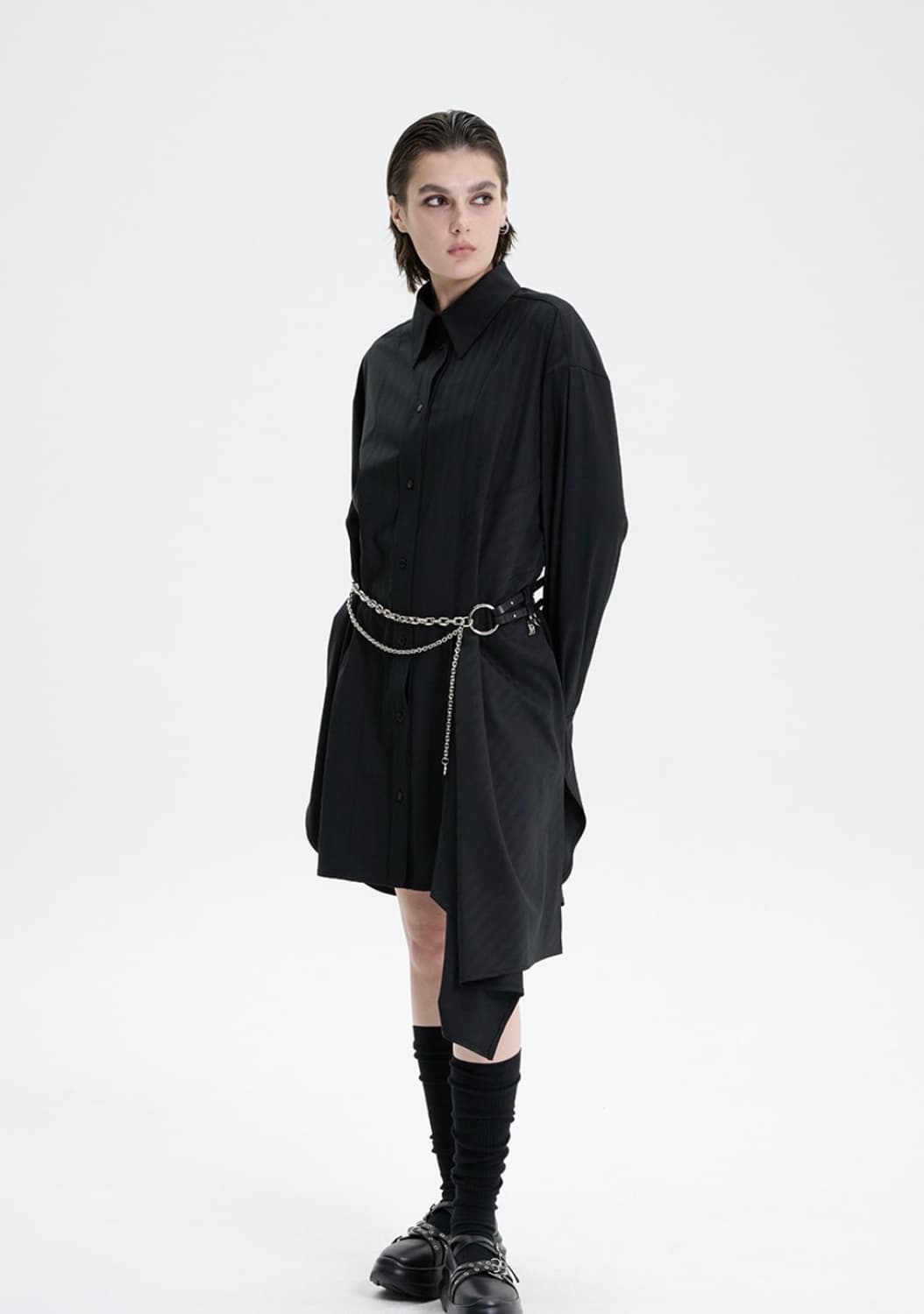 트리밍버드 Chain Double Belt [ Black ] 상품이미지1