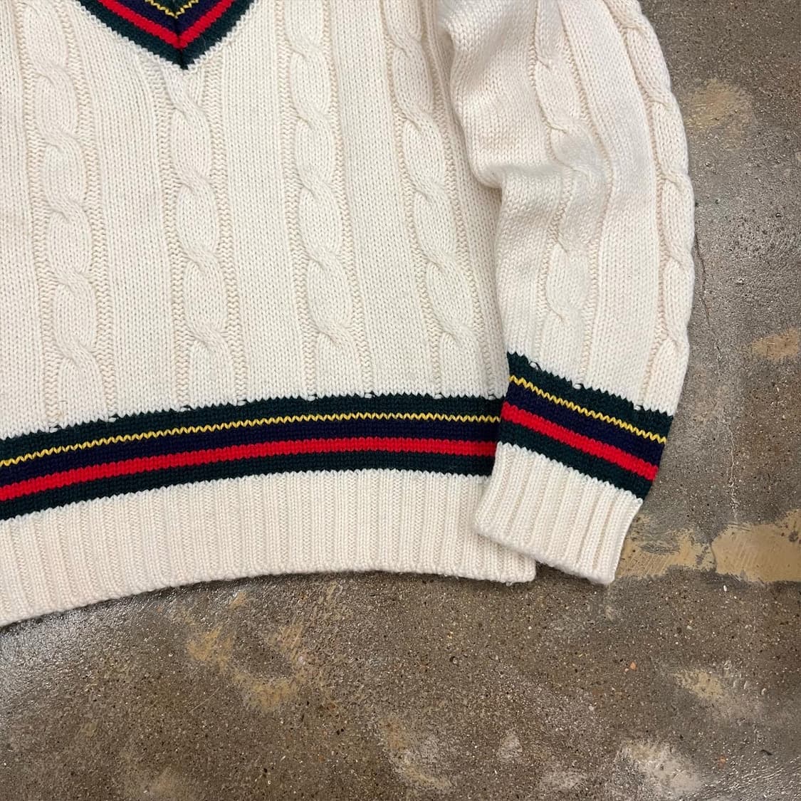 Vintage cricket wool knit 상품이미지4