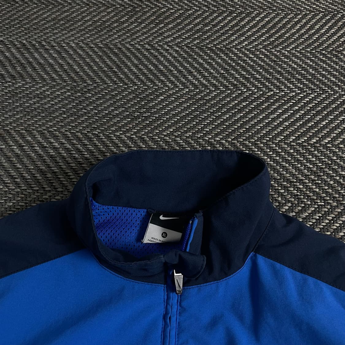 나이키 스우시로고 네이비 배색 바람막이y 3067 상품이미지5
