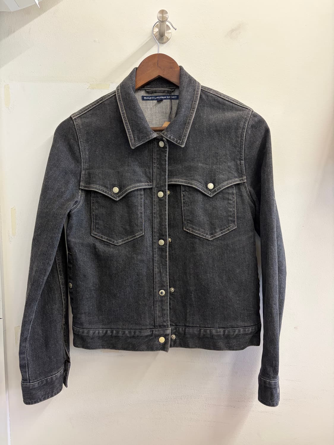 N27. 폴로 랄프로렌 스포츠 블랙청자켓 데님자켓 상품이미지1