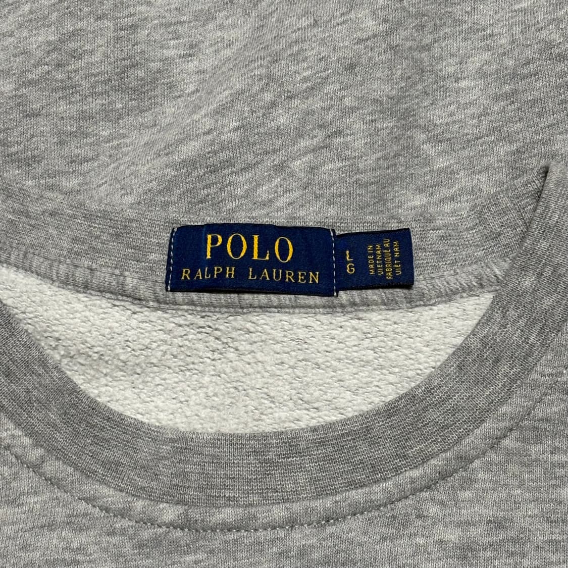 Polo Ralph Lauren 빅로고 그레이 맨투맨 상품이미지3