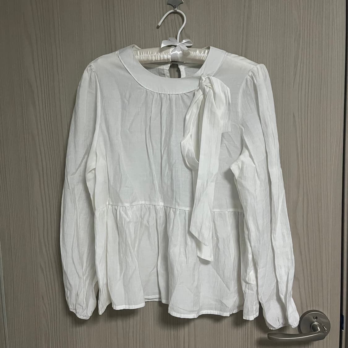 리본 블라우스 오피스룩 정장 상견례 결혼식 상품이미지1