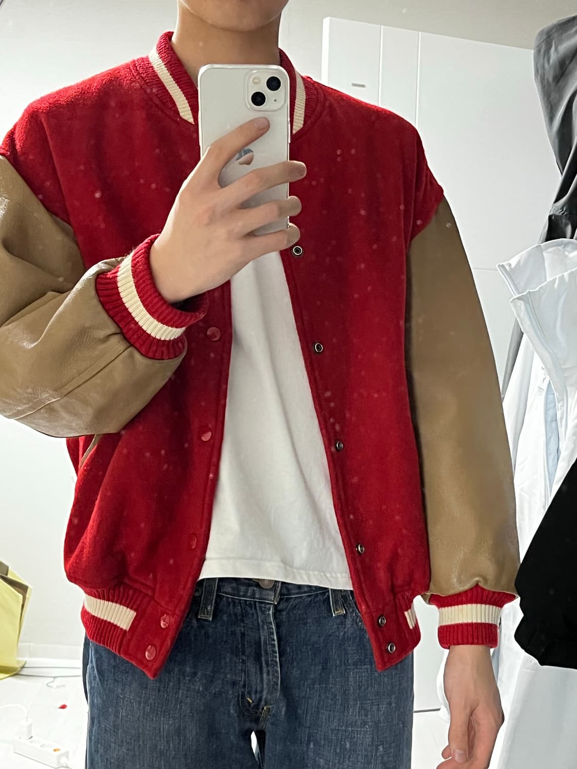 빈티지 바시티 자켓 점퍼 m 상품이미지2