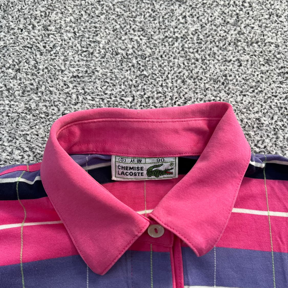 90 라코스테 반팔 카라 티셔츠 0327M 상품이미지2