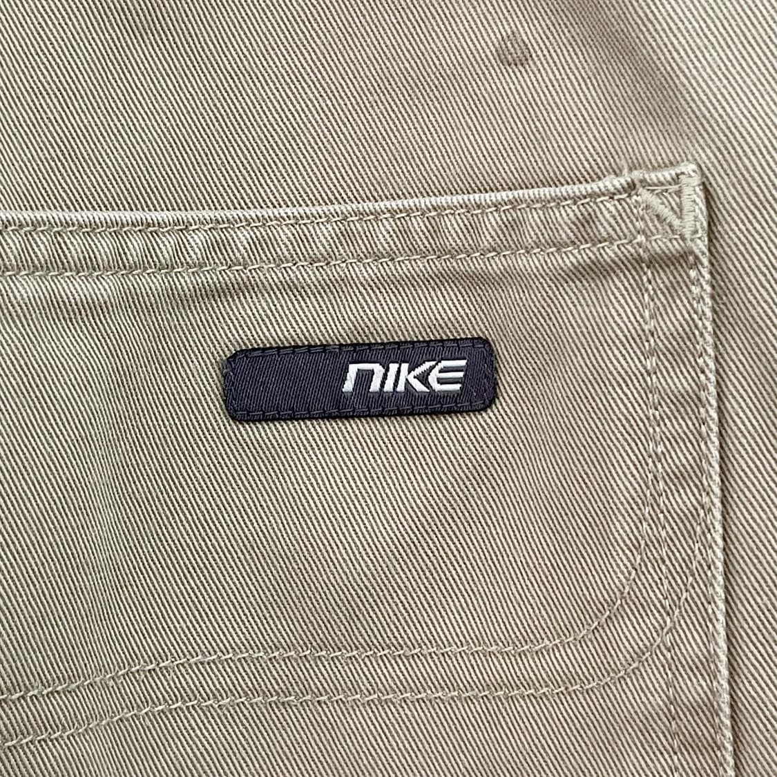 나이키 00s 스우시 원포켓 베이지 와이드 카고조거팬츠 상품이미지8