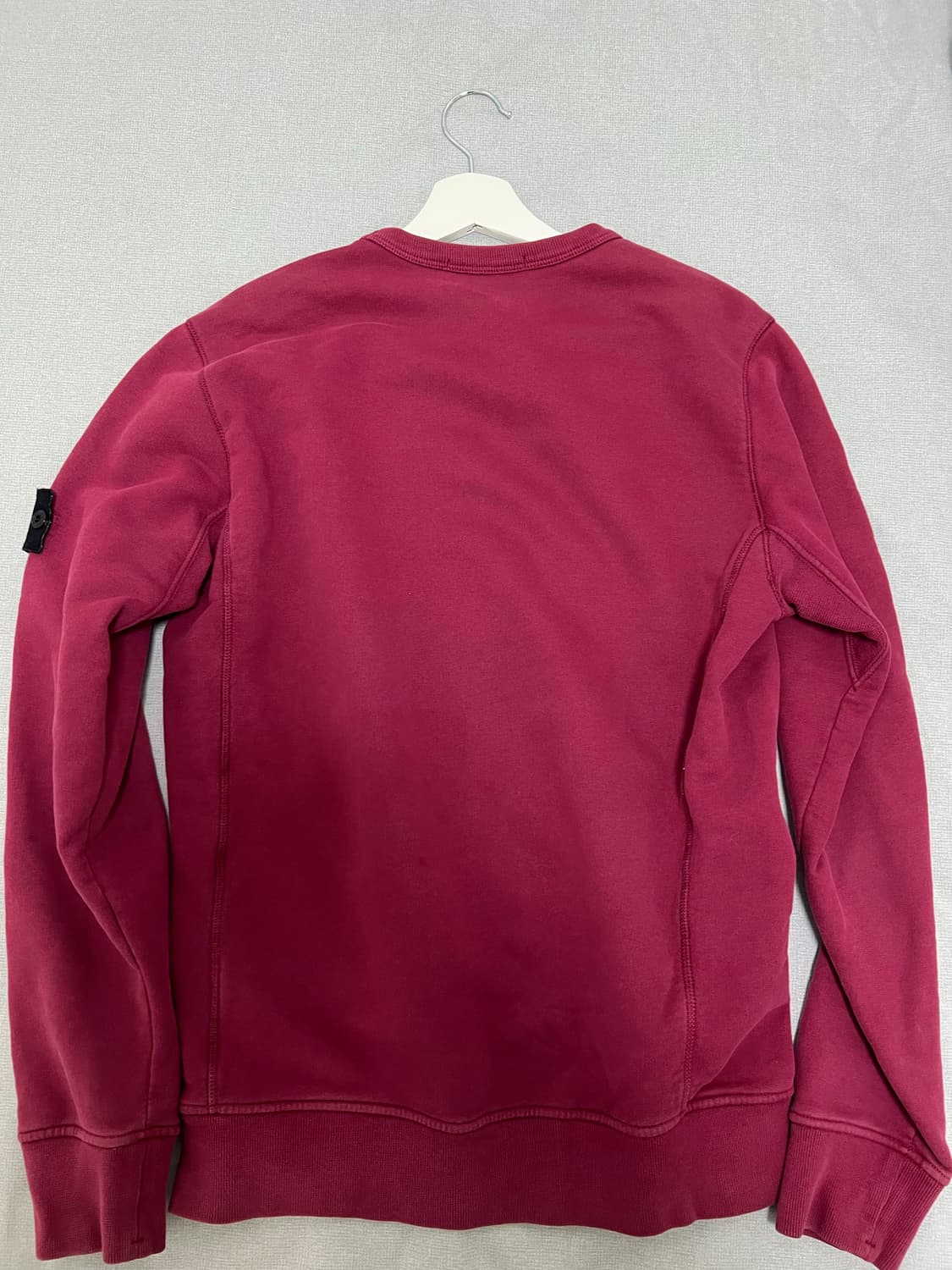 스톤아일랜드 와인 맨투맨 상품이미지3