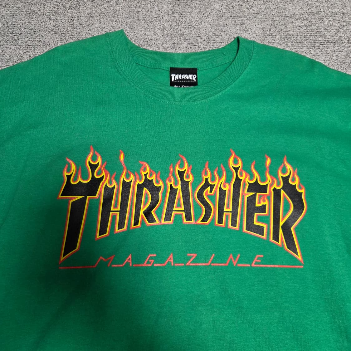 Thrasher 트레셔 빈티지 반팔 티셔츠 L(100) 상품이미지3