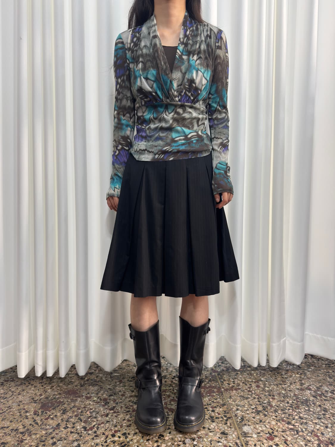 ccm pleats midi skirt 상품이미지3