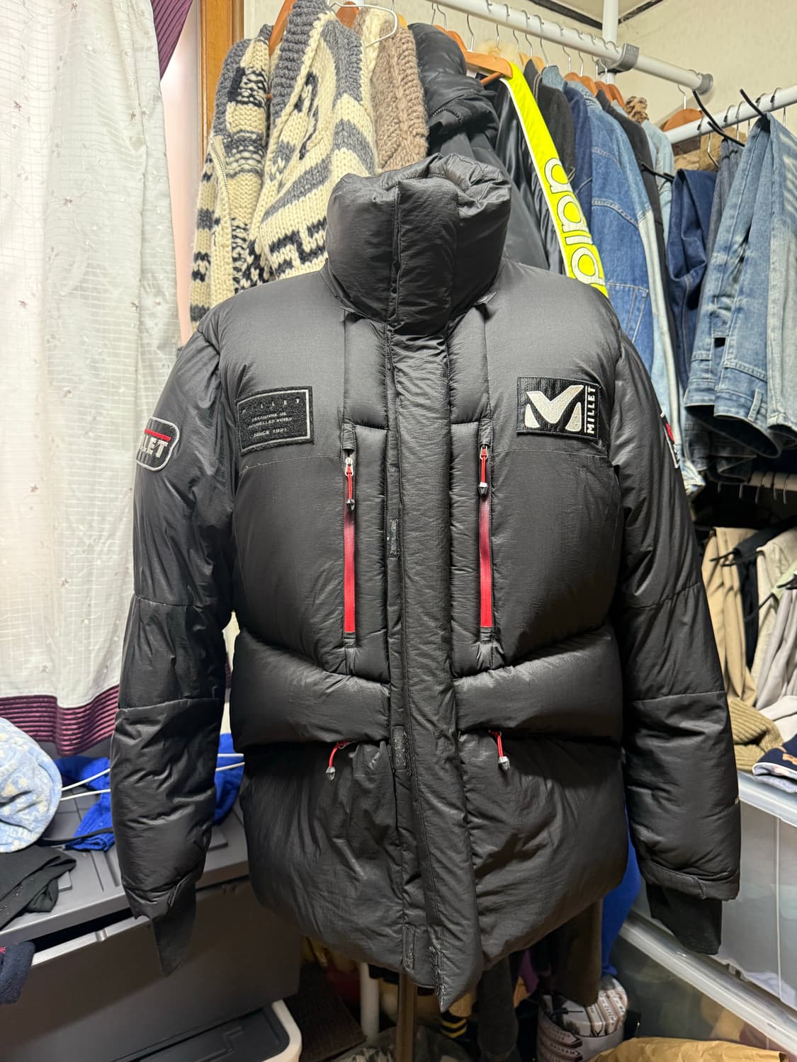 [110] 대장급 밀레 히말라야 구스다운 패딩 상품이미지1