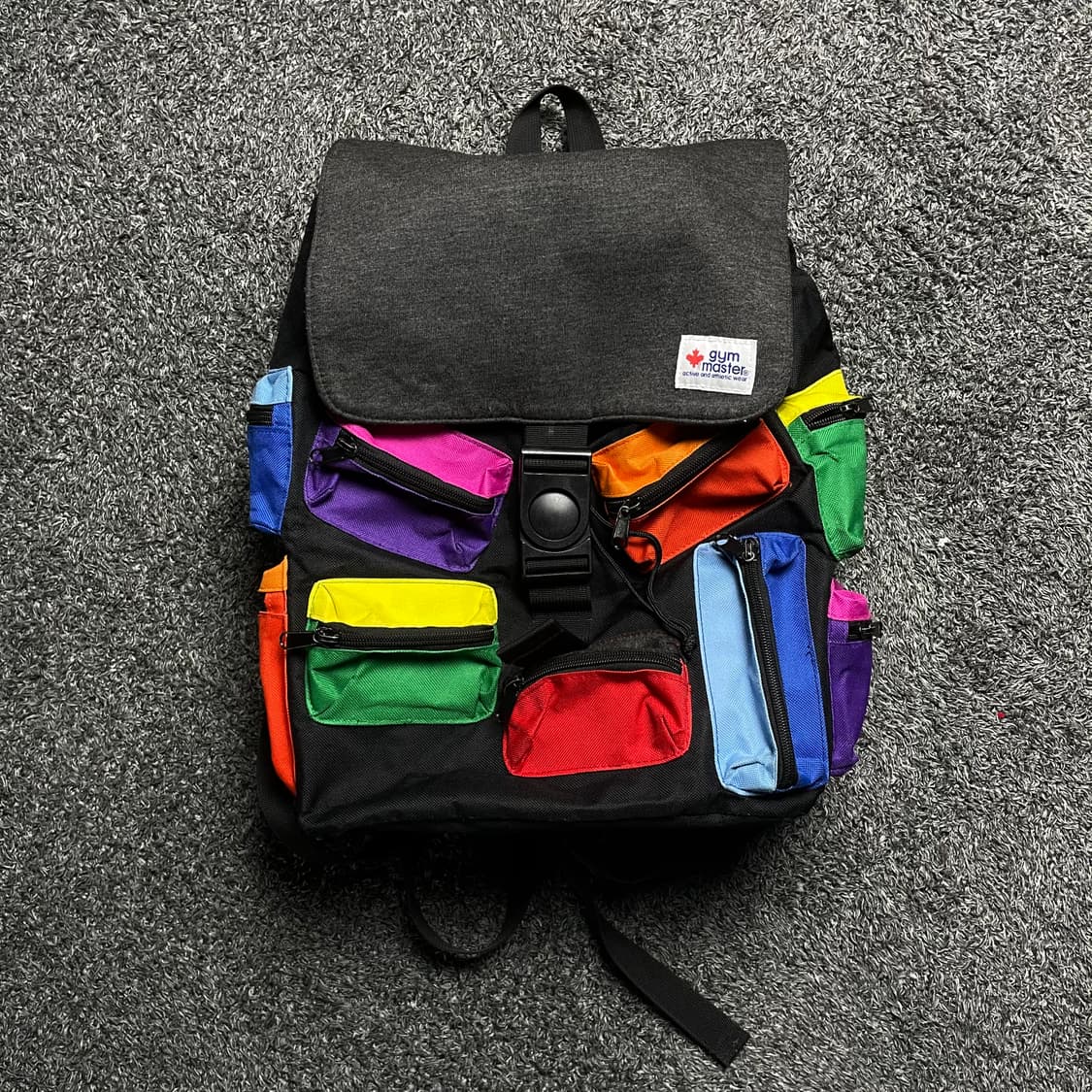 GYM MASTER 멀티 컬러 9포켓 백팩 상품이미지1