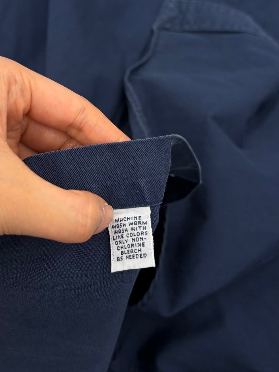 00년대 폴로 블레이크 셔츠 네이비 (2XL) 상품이미지9