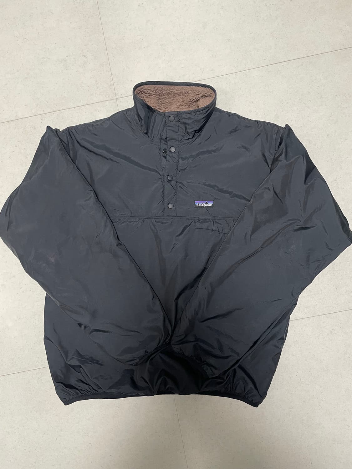 [M] 파타고니아 빈티지 글리세이드 스냅티 브라운/블랙 상품이미지3