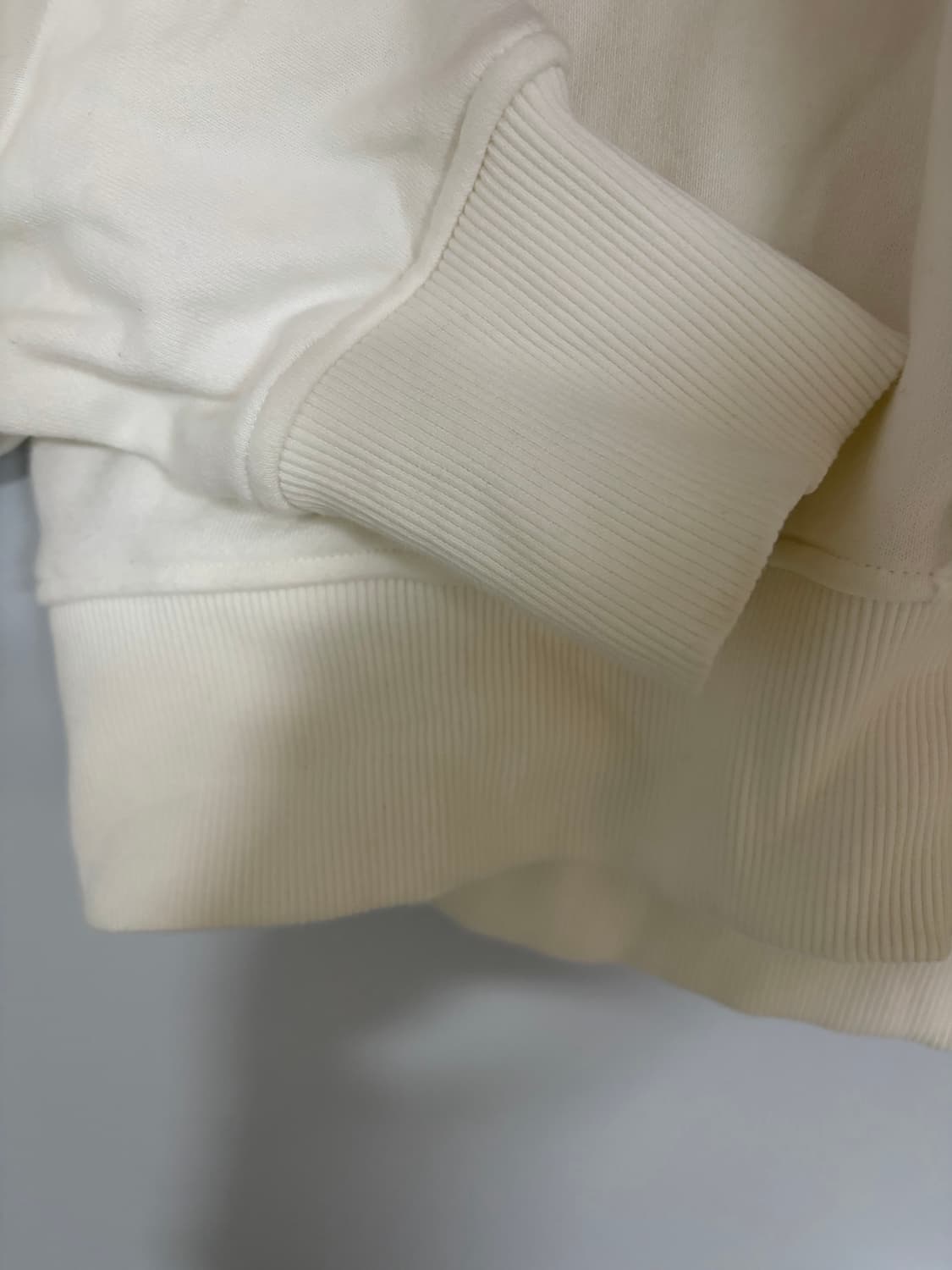 코이세이오 러플 레이스 후드집업 화이트 상품이미지3