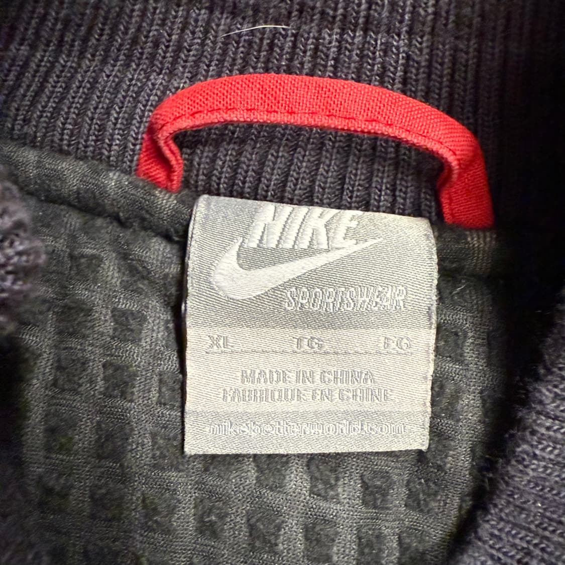 [정품/XL,105] 나이키 모직 바시티 자켓 b17 상품이미지6