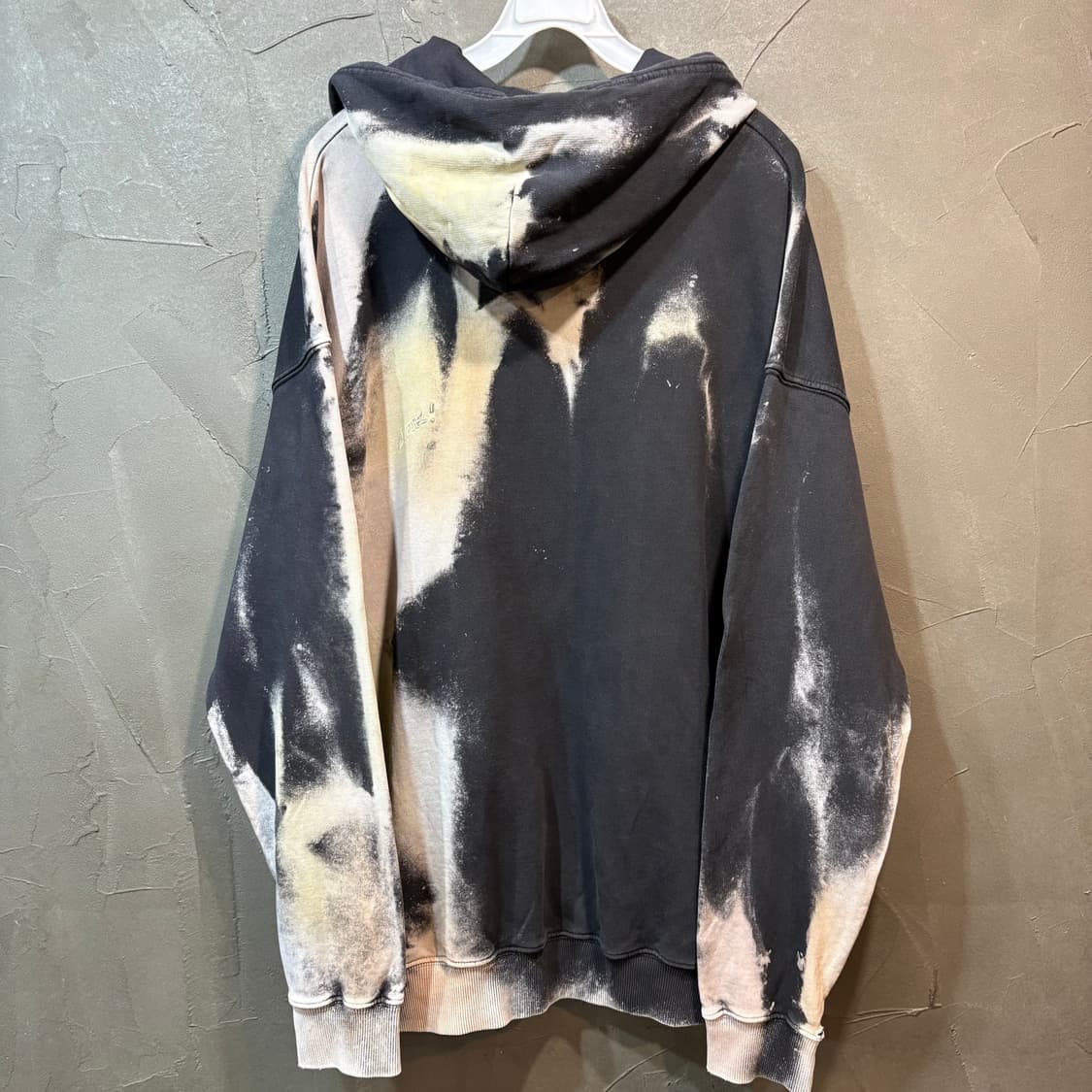 [M] DIESEL 디젤 타이다이 워싱 빈티지 후드티 상품이미지3