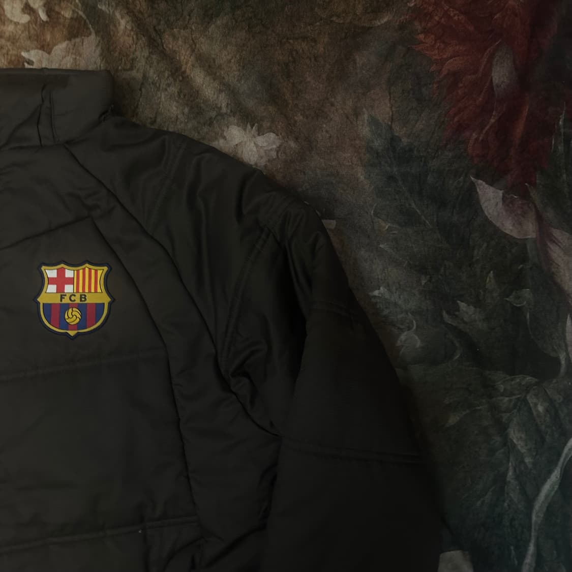 나이키 블록코어 FC바르셀로나 브라운숏패딩 100 상품이미지2