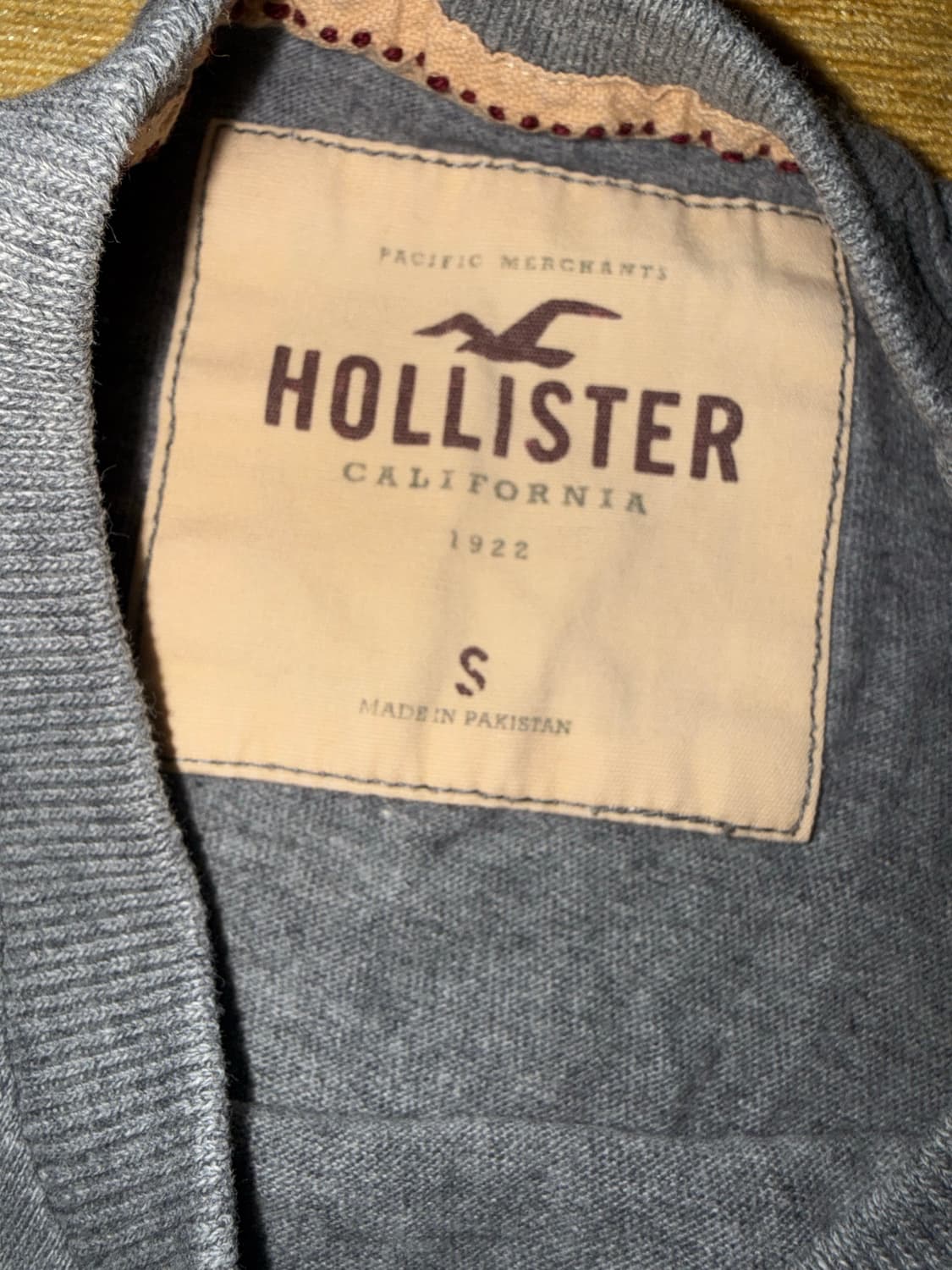 홀리스터 그레이 긴팔티 S 상품이미지3