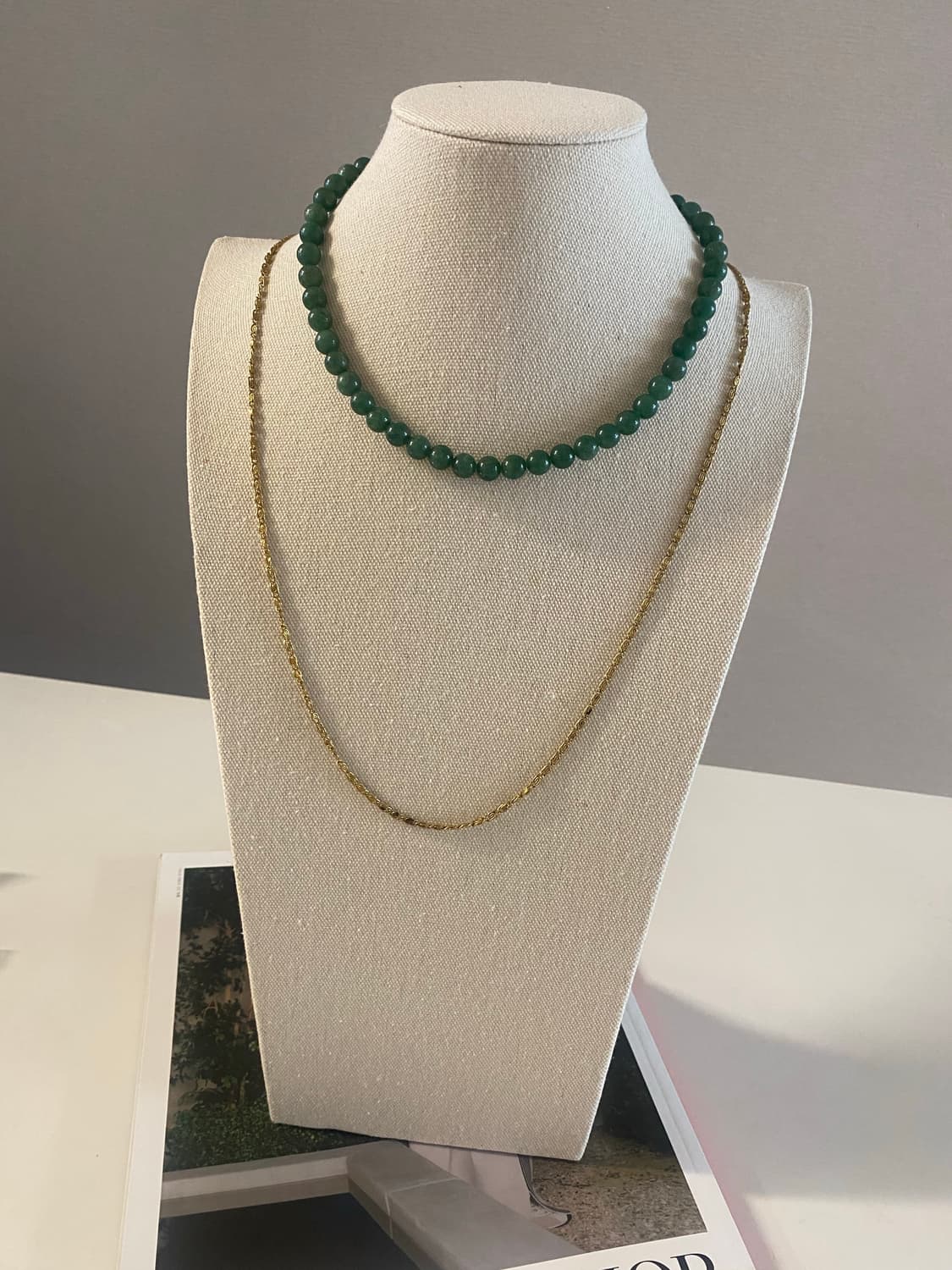 빈티지 옥구슬 목걸이 상품이미지8