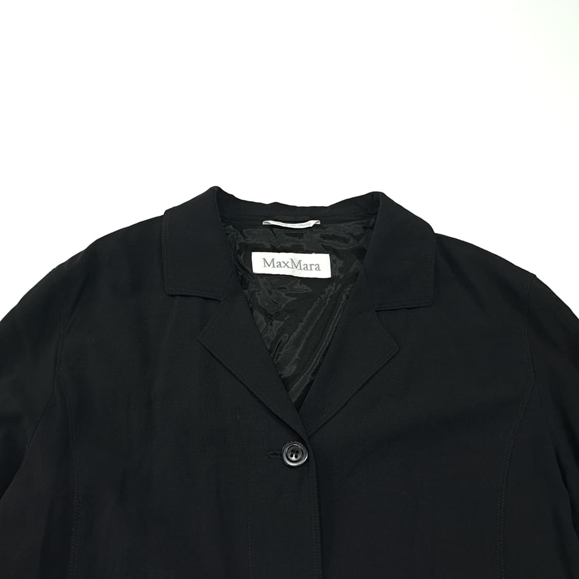 CL322 L 막스마라 90s 이태리판 울 패치포켓 자켓 아우터 상품이미지2