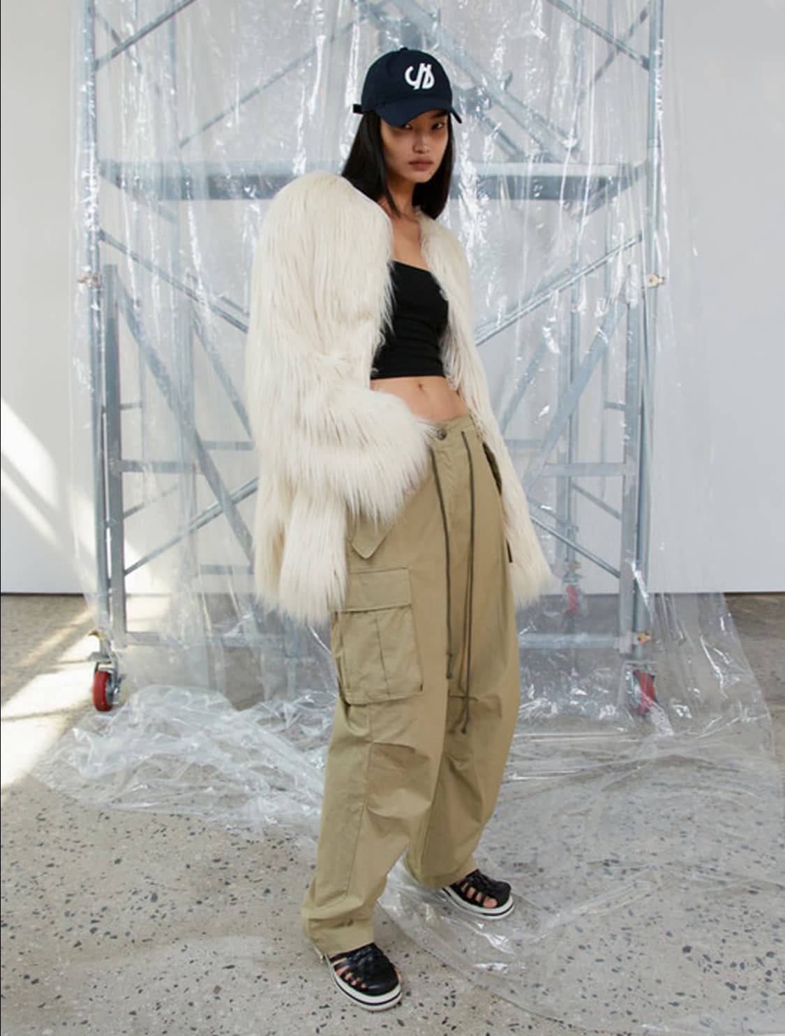 S/E/O 롱헤어 폭스 퍼 코트 2size 상품이미지4