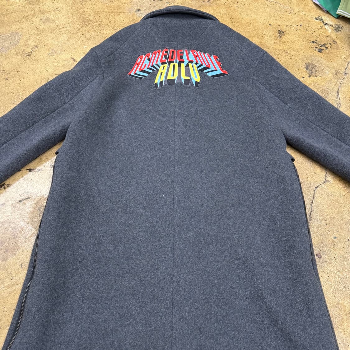 [정품] 아크메드라비 모직 롱코트 b18 상품이미지4