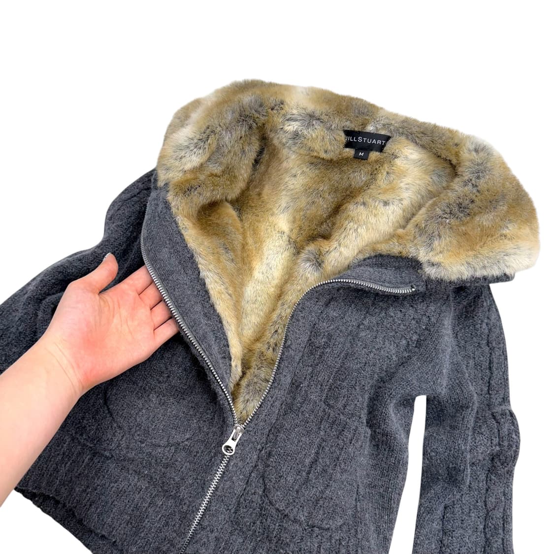 Jill Stuart two-way knit zip-up 상품이미지2