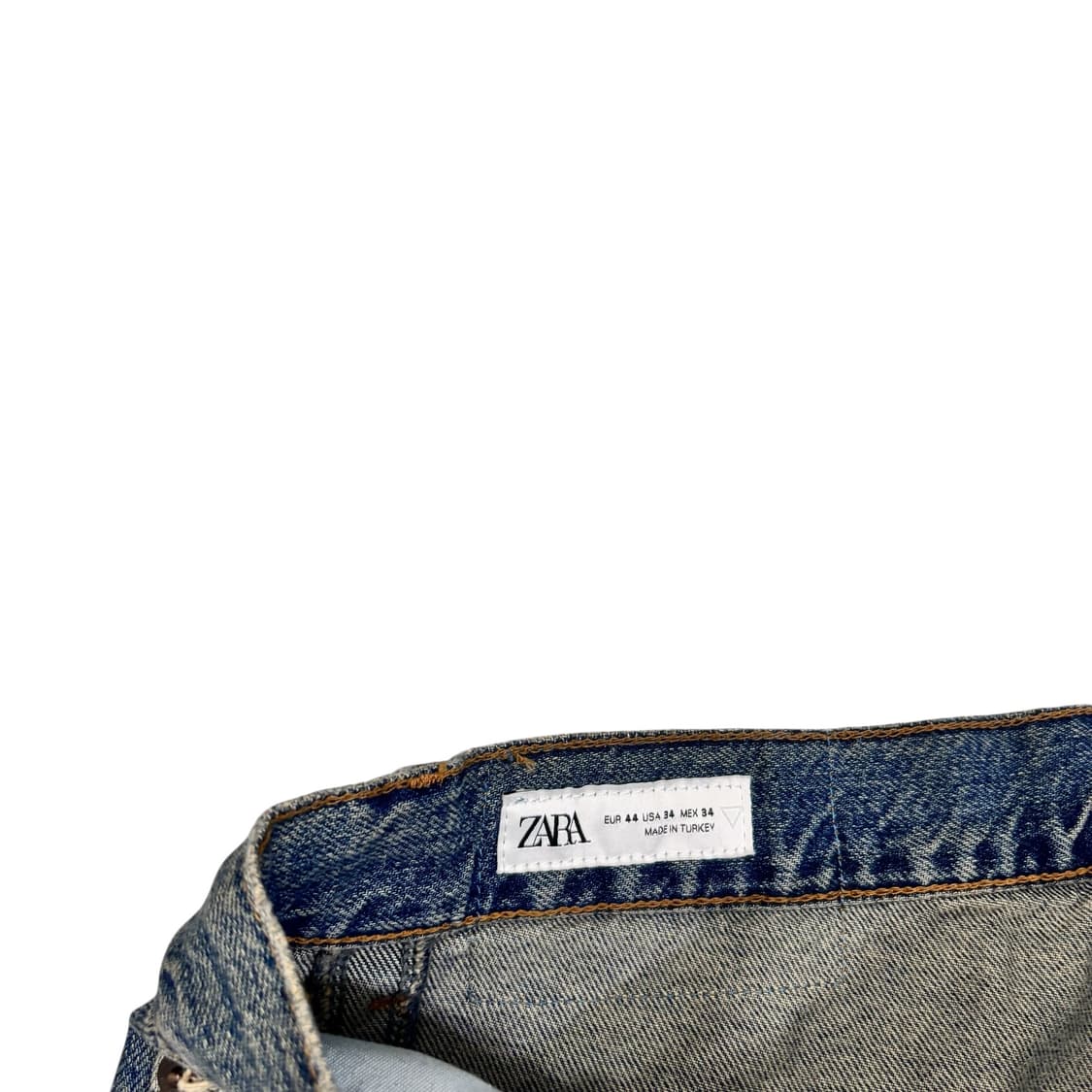 자라 워시드 와이드 데님 팬츠 상품이미지3