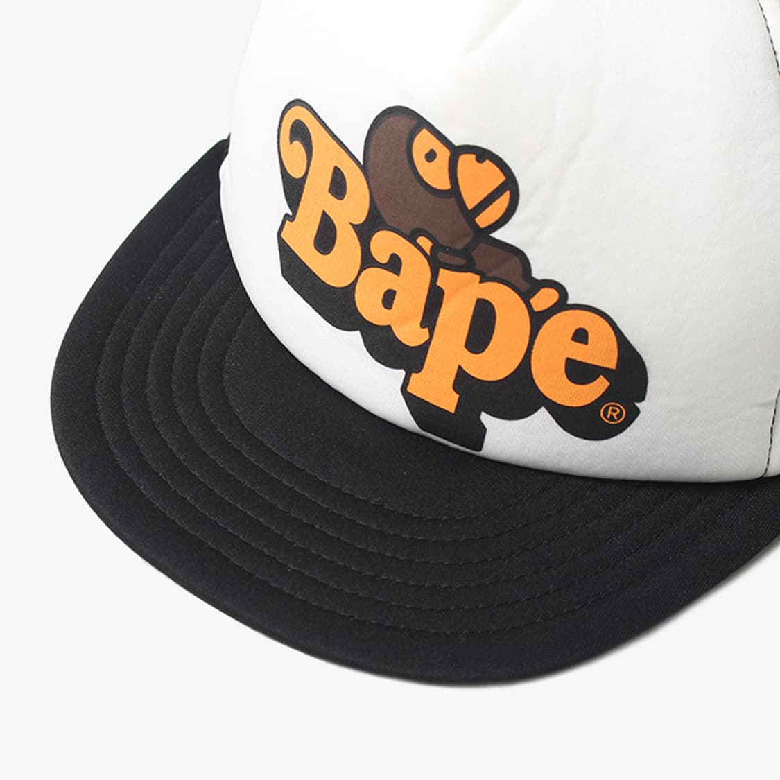 BAPE "White Mesh Cap" 상품이미지2