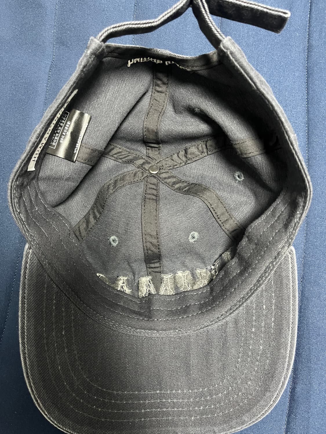 폴리테루 휴먼인덱스 휴먼캡 이디엇핏 네이비 상품이미지3