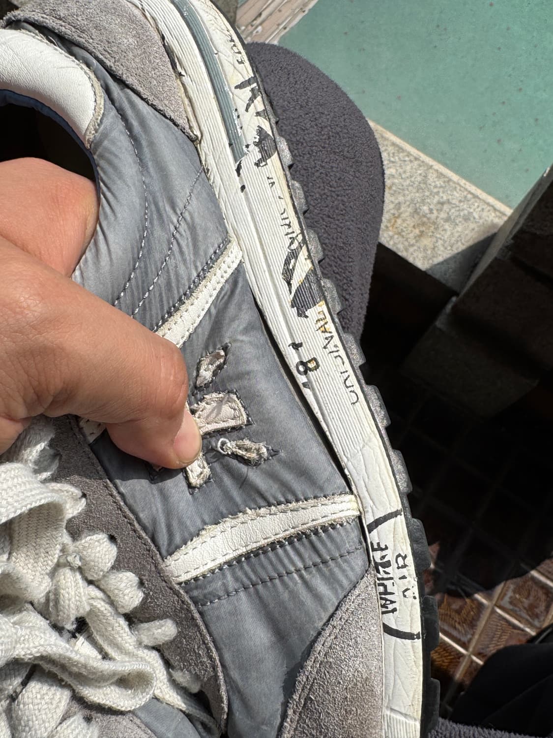 프리미아타 VAR.618E 회색 운동화 41 260mm 상품이미지8