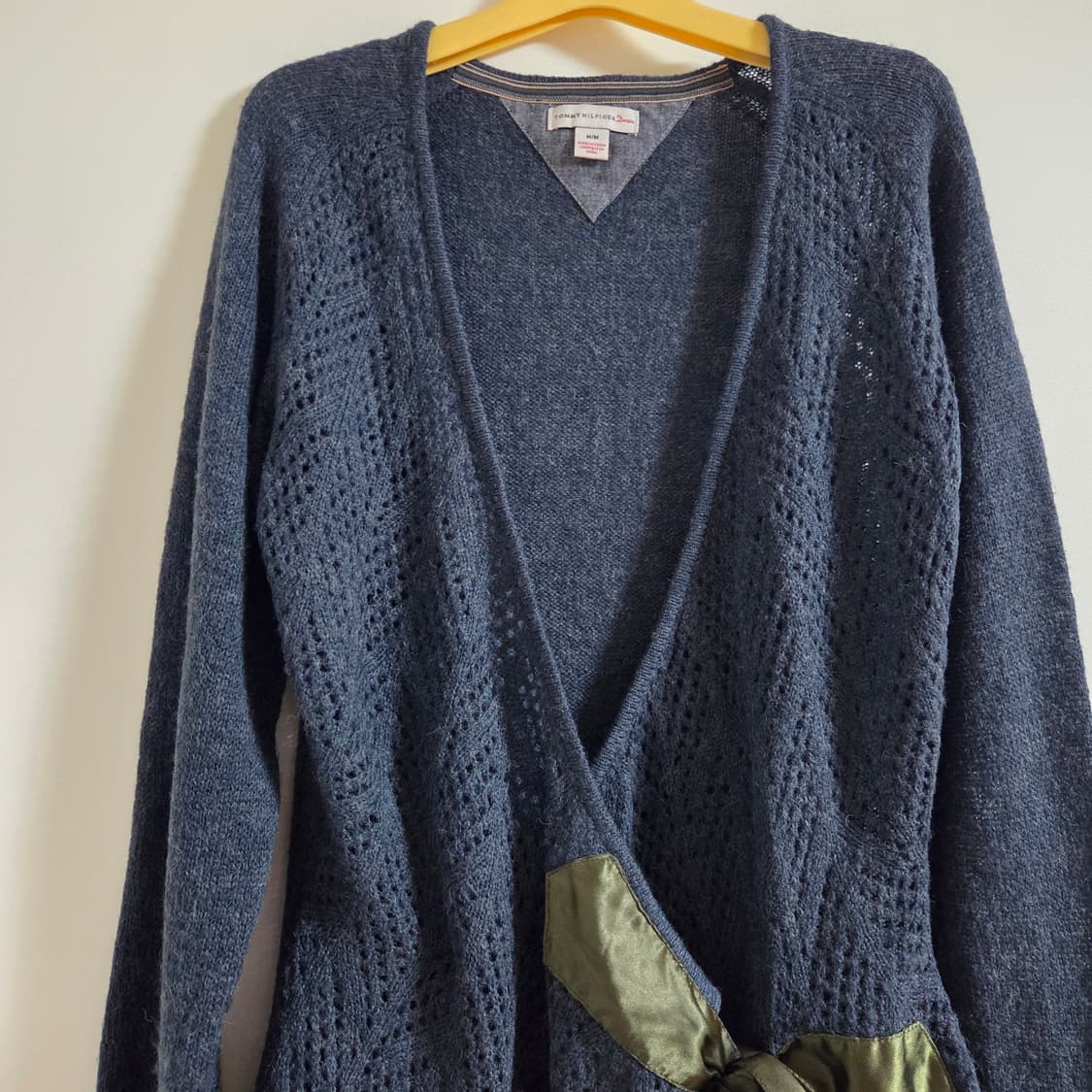 타미힐피거 데님 니트 가디건 상품이미지5